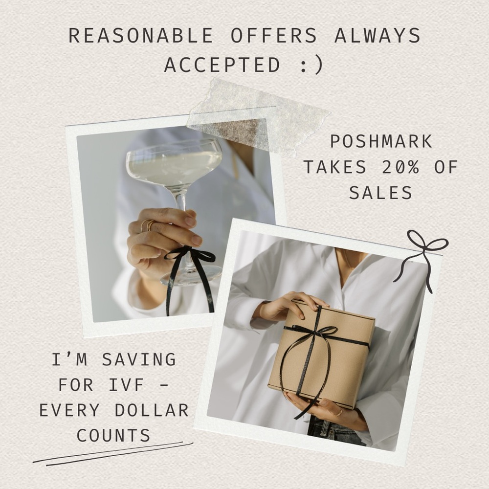 All Reasonable Offers Accepted or Countered with My Lowest | Saving for IVF